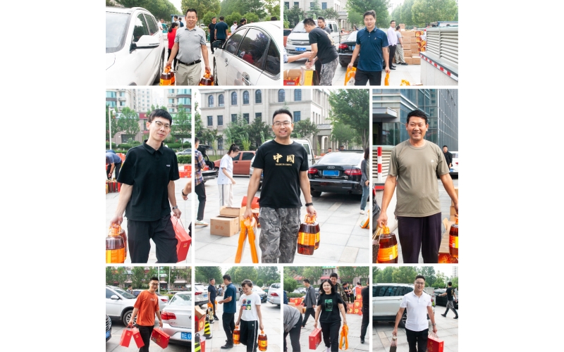節禮在手 溫暖在心丨天華集團為全體員工發放中秋福利